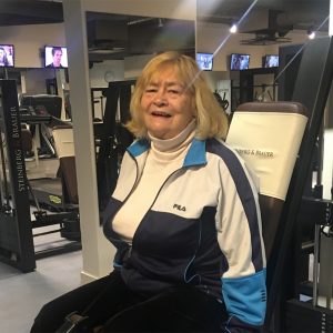 Via Fitnessi klubi kõige auväärsem liige on 80 aastane Mare